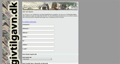 Desktop Screenshot of congresso.baptistkirken.dk